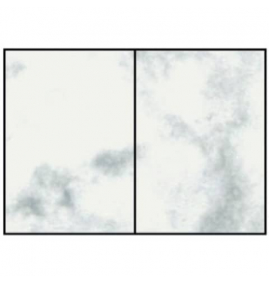 Blanko-Grußkarten Faltkarte planliegend 16407014 A5 105mm x 148mm (BxH) 220g grau marmora