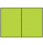 Blanko-Grußkarten Faltkarte planliegend 16407022 A5 105mm x 148mm (BxH) 220g maigrün gerippt