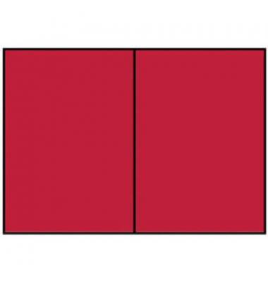 Blanko-Grußkarten Faltkarte planliegend 16407036 A5 105mm x 148mm (BxH) 220g rot