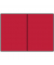 Blanko-Grußkarten Faltkarte planliegend 16407036 A5 105mm x 148mm (BxH) 220g rot