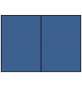 Blanko-Gru&szlig;karten Faltkarte planliegend 16407090 A5 105mm x 148mm (BxH) 220g jeans gerippt