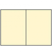 Blanko-Grußkarten Faltkarten planliegend 16407208 DIN B6  Hoch doppelt 240mm x 169mm (BxH) 240g planliegend chamois