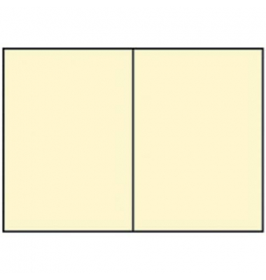 Blanko-Gru&szlig;karten Faltkarten planliegend 16407208 DIN B6  Hoch doppelt 24cm x 169mm (BxH) 240g planliegend chamois