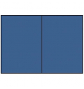Blanko-Gru&szlig;karten Faltkarten planliegend 16407290 DIN B6  Hoch doppelt 24cm x 169mm (BxH) 240g planliegend jeans