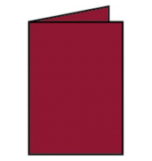 Blanko-Grußkarten Faltkarte 16400672 A5 105mm x 148mm (BxH) 220g rosso