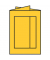 16403343 Eckig 120x170mm Passepartoutkarte B6 ocker
