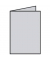 Blanko-Grußkarten Faltkarte 164006170 A5 105mm x 148mm (BxH) 220g eisgrau