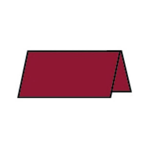 100 Stück Rössler 16403072    220g Tischkarte 100x100mm rosso 4014969352380 PAPERADO