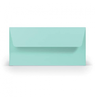 Designbriefumschlag Paperado 164002174, Din Lang, nassklebend, 100g, karibik gerippt
