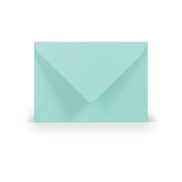 50 Stück Rössler Designbriefumschlag Paperado 164005174, C6, nassklebend, 100g, karibik gerippt 4014969488928 Rössler