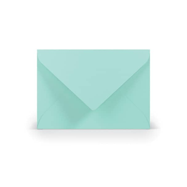 50 Stück Rössler Designbriefumschlag Paperado 164020174, B6, nassklebend, 100g, karibik gerippt 4014969489048 Rössler