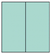 Blanko-Grußkarten Faltkarte planliegend 164069174 DIN lang 100mm x 210mm (BxH) 220g karibik gerippt