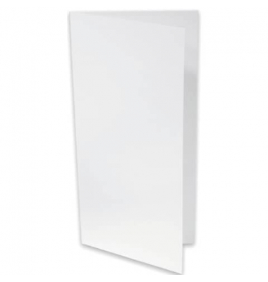 Blanko-Grußkarten Faltkarte 164003302 DIN lang hoch doppelt 100mm x 210mm (BxH) 220g marble white