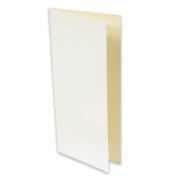Blanko-Gru&szlig;karten Faltkarte 164003303 DIN lang hoch doppelt 20cm x 210mm (BxH) 220g candle light metallic
