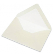Briefumschlag 164005303 C6 ohne Fenster nassklebend 100g candle light