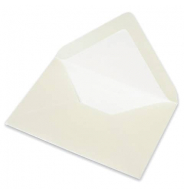 Briefumschlag 164005303 C6 ohne Fenster nassklebend 100g candle light