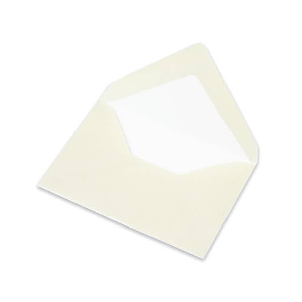 50 Stück Rössler Designbriefumschlag Paperado 164007303, C7, nassklebend, 100g, candle light metallic 4014969557129 Rössler