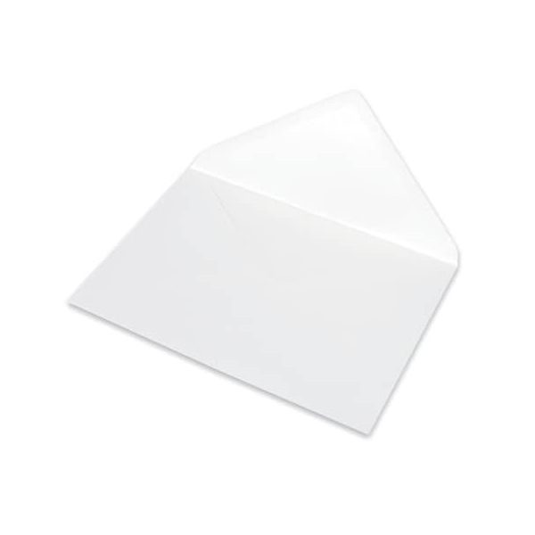 50 Stück Rössler Designbriefumschlag Paperado 164011302, C5, nassklebend, 100g, marble white 4014969557174 Rössler