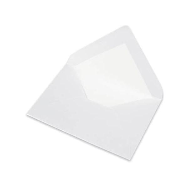 50 Stück Rössler Designbriefumschlag Paperado 164020302, B6, nassklebend, 100g, marble white 4014969557259 Rössler