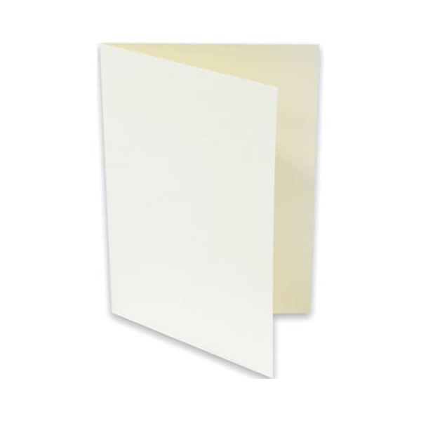 100 Stück Rössler Blanko-Grußkarten Faltkarten planliegend 164072303 DIN B6  Hoch doppelt 24cm x 169mm (BxH) 220g candle light metallic 4014969557