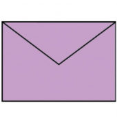 Designbriefumschlag Paperado 16400545, C6, nassklebend, 100g, orchidee
