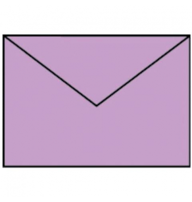 Designbriefumschlag Paperado 16400545, C6, nassklebend, 100g, orchidee
