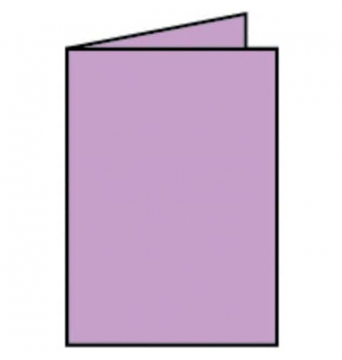 Blanko-Grußkarten Faltkarte 16400645 A5 105mm x 148mm (BxH) 220g orchidee