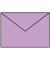 Designbriefumschlag Paperado 16402045, B6, nassklebend, 100g, orchidee
