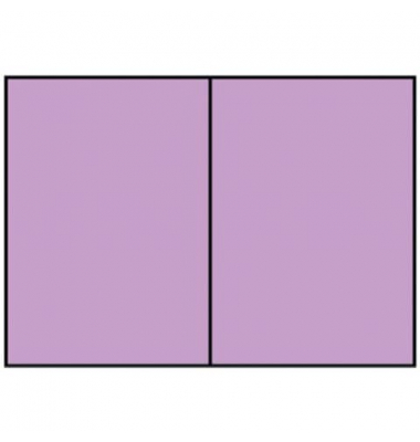 Blanko-Gru&szlig;karten Faltkarte planliegend 16407045 A5 105mm x 148mm (BxH) 220g Orchidee gerippt