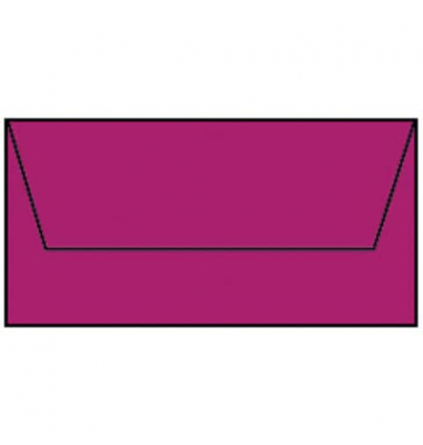 Designbriefumschlag Paperado 16400246, Din Lang, nassklebend, 100g, amarena