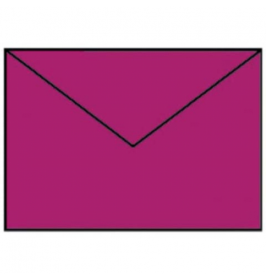 Designbriefumschlag Paperado 16400546, C6, nassklebend, 100g, amarena