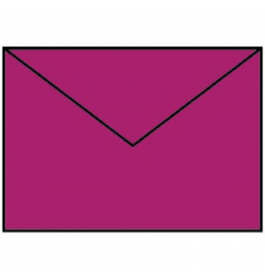Designbriefumschlag Paperado 16402046, B6, nassklebend, 100g, amarena