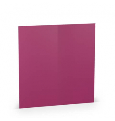 Blanko-Grußkarten 16406946 DIN lang 100mm x 210mm (BxH) 220g amarena gerippt