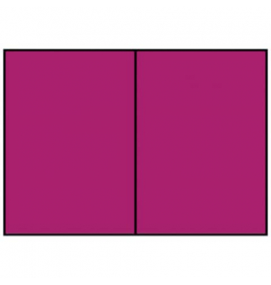 Blanko-Gru&szlig;karten Faltkarte planliegend 16407046 A5 105mm x 148mm (BxH) 220g amarena gerippt