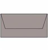 Designbriefumschlag Paperado 16400249, Din Lang, nassklebend, 100g, taupe