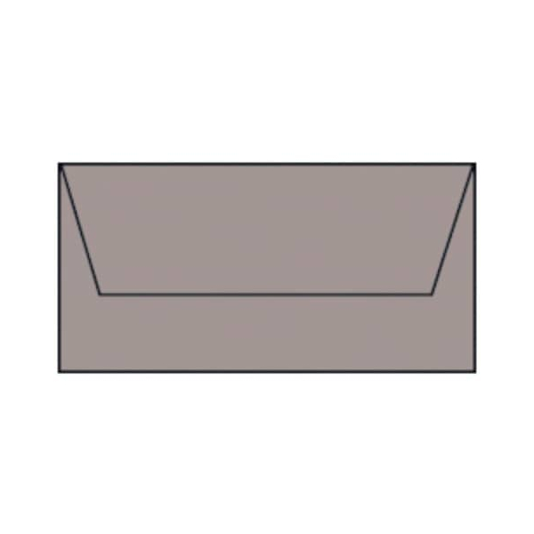 50 Stück Rössler Designbriefumschlag Paperado 16400249, Din Lang, nassklebend, 100g, taupe 4014969660102 Rössler