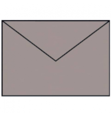 Designbriefumschlag Paperado 16400549, C6, nassklebend, 100g, taupe