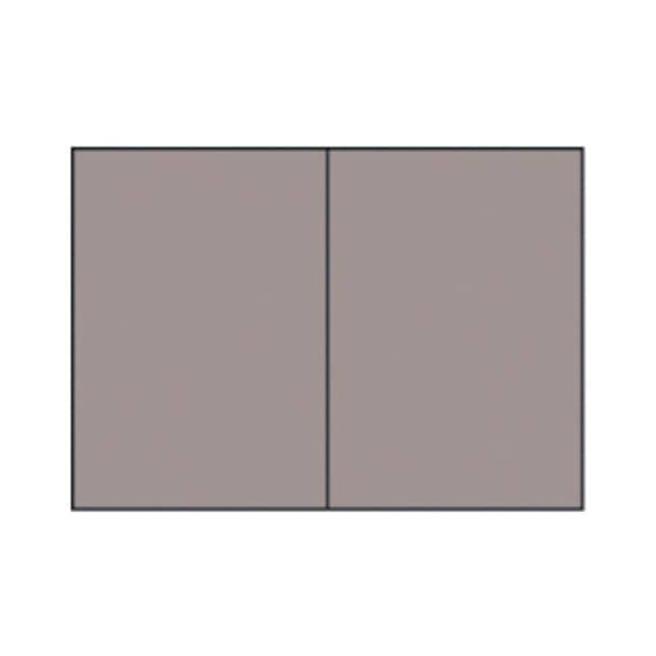 100 Stück Rössler Blanko-Grußkarten Faltkarten planliegend 16407249 DIN B6  Hoch doppelt 24cm x 169mm (BxH) 240g planliegend taupe 4014969660416 R