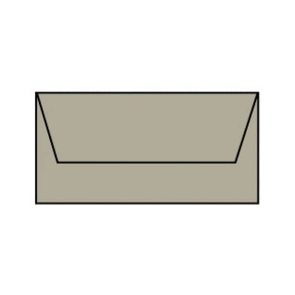 50 Stück Rössler Designbriefumschlag Paperado 164002411, Din Lang, nassklebend, 120g, taupe 4014969713402 Rössler