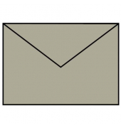 Designbriefumschlag Paperado 164005411, C6, nassklebend, 100g, taupe