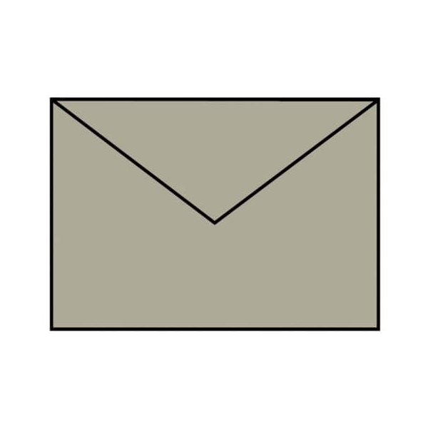 50 Stück Rössler Designbriefumschlag Paperado 164005411, C6, nassklebend, 100g, taupe 4014969713433 Rössler