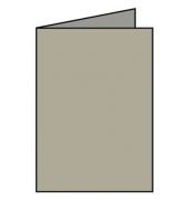 Blanko-Gru&szlig;karten Faltkarte 164006411 A5 105mm x 148mm (BxH) 250g taupe metallic