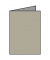 Blanko-Gru&szlig;karten Faltkarte 164006411 A5 105mm x 148mm (BxH) 250g ohne taupe metallic