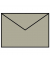 Designbriefumschlag Paperado 164007411, C7, nassklebend, 100g, taupe