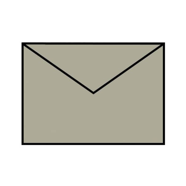 50 Stück Rössler Designbriefumschlag Paperado 164007411, C7, nassklebend, 100g, taupe 4014969713457 Rössler