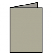 Blanko-Grußkarten Faltkarte 164009411 A7 74mm x 105mm (BxH) 220g Taupe metallic
