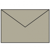 Designbriefumschlag Paperado 164011411, C5, nassklebend, 120g, taupe