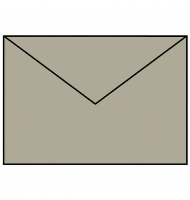 Designbriefumschlag Paperado 164011411, C5, nassklebend, 120g, taupe