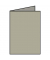Blanko-Grußkarten Faltkarte 164019411 DIN B6  Hoch doppelt 120mm x 169mm (BxH) 250g Taupe metallic