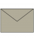 Briefumschlag 164020411 B6 ohne Fenster nassklebend 120g metallic Optik auch innen taupe